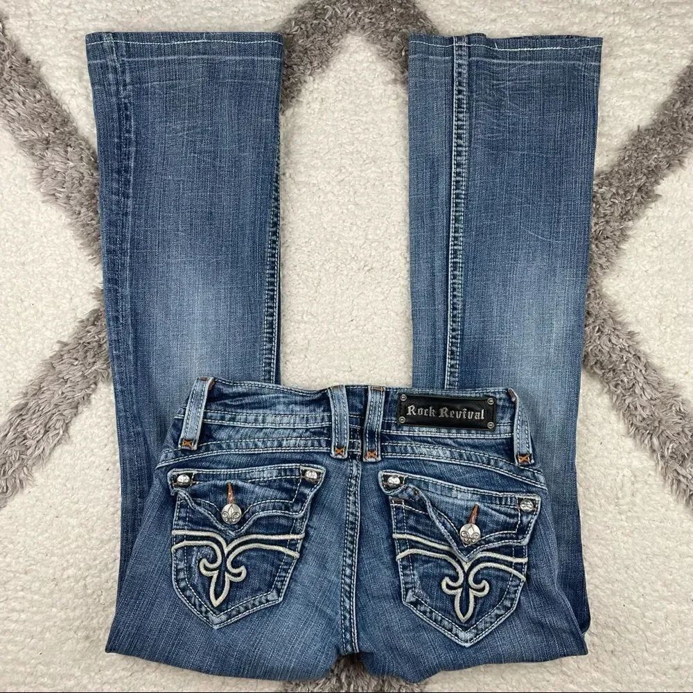 Womens Rock Revival Boot Jeans